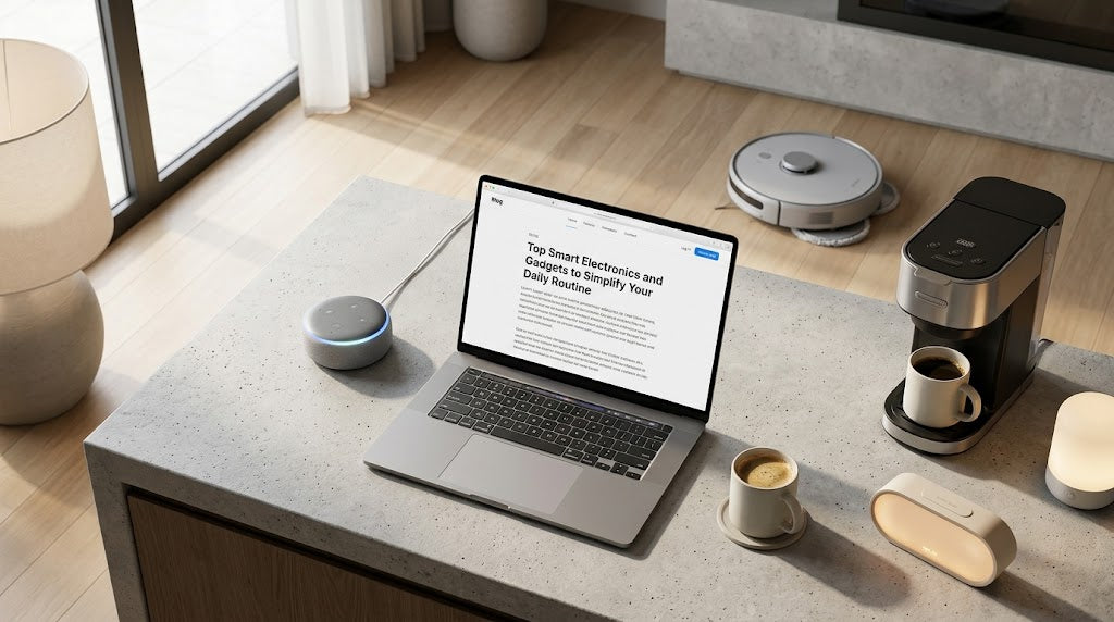 Top Smart Electronics and Gadgets to Simplify Your Daily Routine